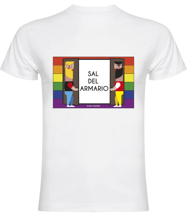 CAMISETA UNISEX SAL DEL ARMARIO