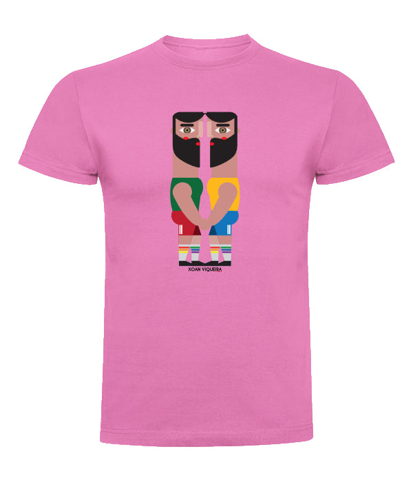 CAMISETA AMOR DE VERANO ROSA