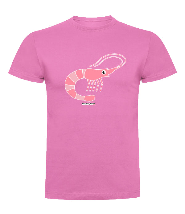 CAMISETA GAMBA ROSA