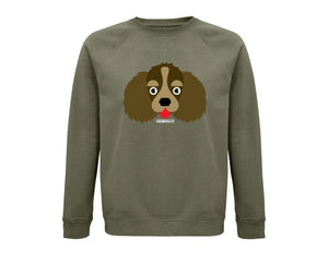 SUDADERA MARRÓN CANICHE