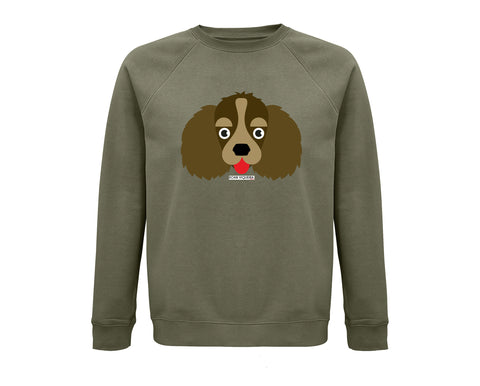 SUDADERA MARRÓN CANICHE